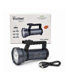 100W IŞIK GÜCÜNDE 7800 LÜMEN ŞARJLI GÜVENLİK FENERİ WT-399