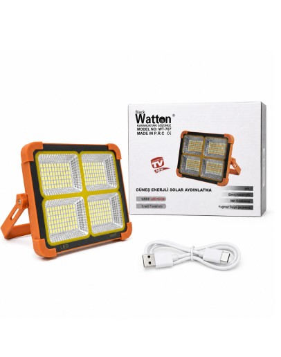 288 TG LED GÜNEŞ ENERJİLİ SOLAR LED WT-707