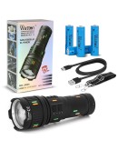 5000 LÜMEN CREE TG LED ŞARJ GÖSTERGELİ EL FENERİ WATTON WT-731