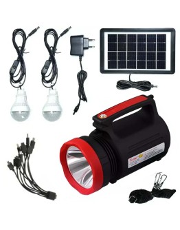SOLAR GÜNEŞ ENERJİLİ FENER IŞILDAK LED AMPÜL WATTON WT-315