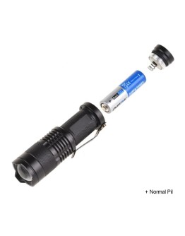 Mini Güçlü Şarjlı Pilli EL Feneri Watton Wt-304