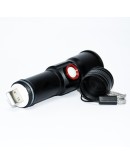 XML-2 Led 1.000 Lümen  USB Şarjlı EL Feneri Watton Wt-611