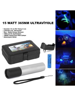 15 WATT 365NM ULTRAVİYOLE SAHTE PARA IŞIĞI WATTON WT-305